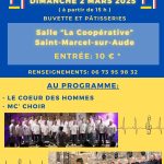 CONCERT CARITATIF le 2 MARS 2025