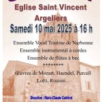CONCERT Eglise ST Vincent Argeliers