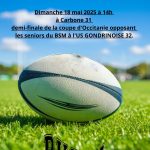 MATCH RUGBY18 MAI A 14 H