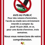 AVIS AU PUBLIC