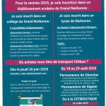 CITIBUS RENTREE SCOLAIRE 2026
