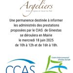PERMANENCE DU CIAS DE GINESTAS
