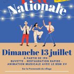 PROGRAMME DE LA SOIRÉE DU 13 JUILLET 2025